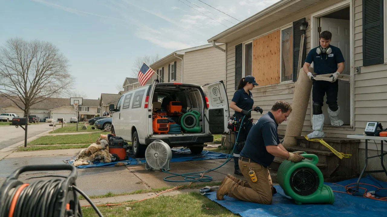 Water Damage Restoration in Edinboro, PA near me